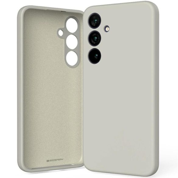 Mercury Silicone tok Samsung Galaxy S25 Plus - bézs