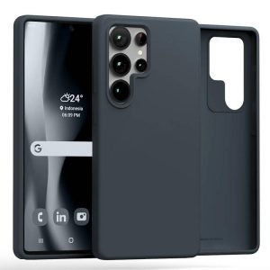 Mercury Pure MagSafe-kompatibilis tok Samsung Galaxy S25 Ultra - tengerészkék