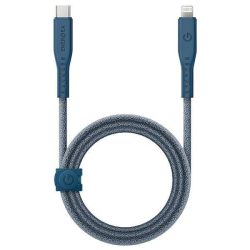   ENERGEA kabel Flow USB-C - Lightning C94 MFI 1.5m kék 60W 3A PD gyorstöltés