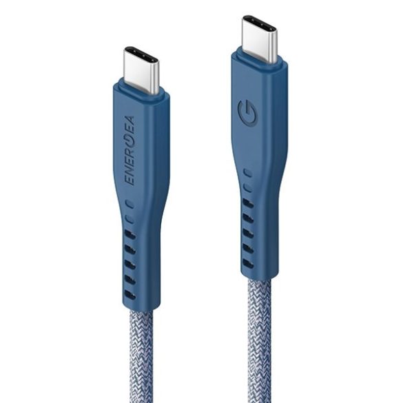 ENERGEA kabel Flow USB-C - USB-C 1.5m kék 240W 5A PD gyorstöltés