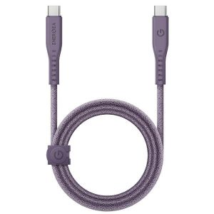 ENERGEA kabel Flow USB-C - USB-C 1.5m lila 240W 5A PD gyorstöltés