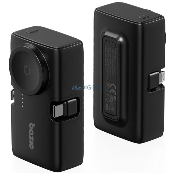 PowerBank 3in1 Bazic Koda 5000mAh PD20W USB-C / Lightning fekete