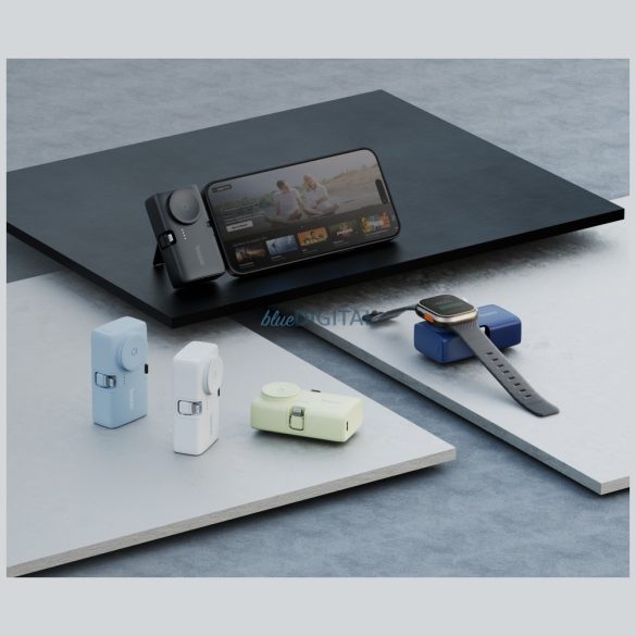 PowerBank 3in1 Bazic Koda 5000mAh PD20W USB-C / Lightning fekete