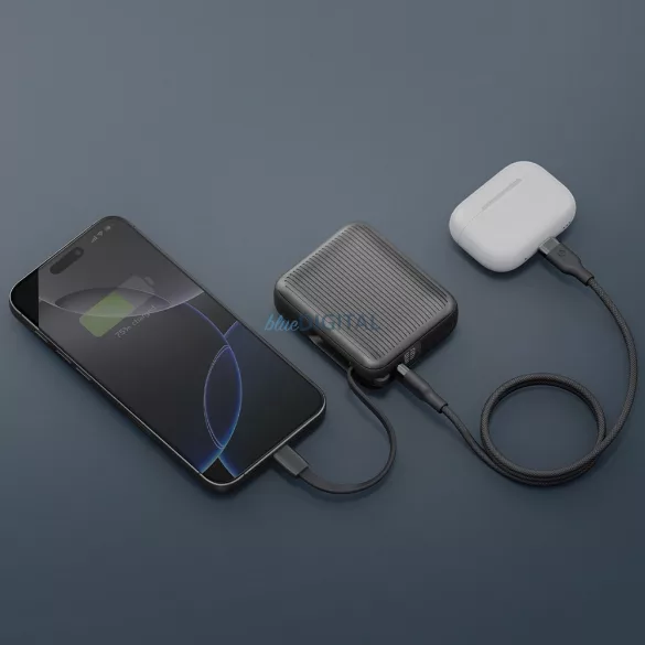 PowerBank Energea Integra Mini 35 10000mAh kábelUSB-C PD35W szürke