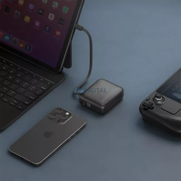 PowerBank Energea Integra Mini 35 10000mAh kábelUSB-C PD35W szürke