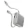 PowerBank 3in1 Bazic Fusion Mini 10000mAh kábel USB-C/Világításszürke