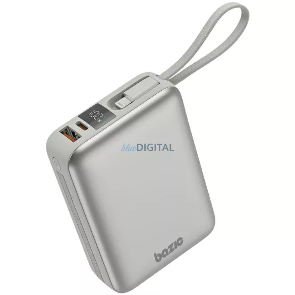PowerBank 4in1 Bazic Fusion Mini 20000mAh kábel USB-C/Világításszürke
