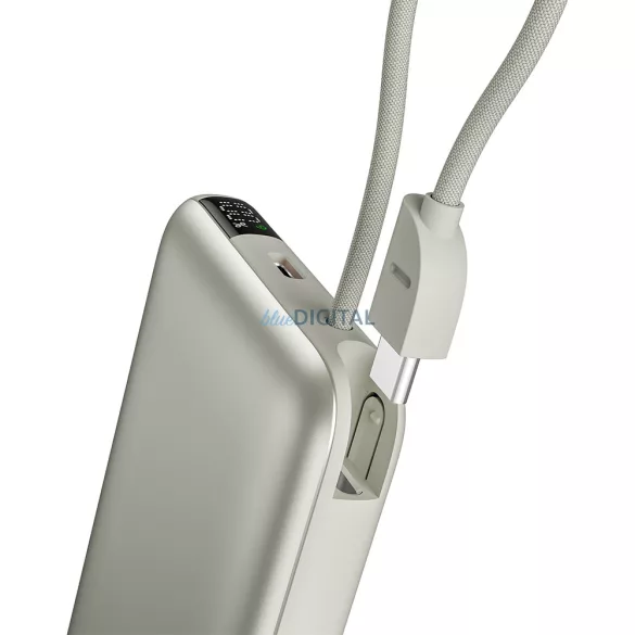 PowerBank Bazic Fusion Mag 10000mAh MagSafe kábel USB-C szürke