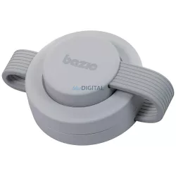   Bazic GoMag Trio 2 3 az 1-ben 15 W-os mágneses vezeték nélküli töltő iPhone/Watch/AirPods készülékekhez, szürke