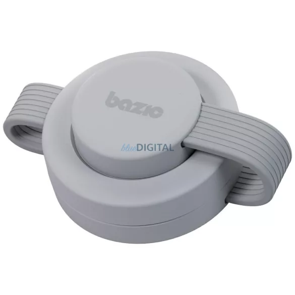 Bazic GoMag Trio 2 3 az 1-ben 15 W-os mágneses vezeték nélküli töltő iPhone/Watch/AirPods készülékekhez, szürke