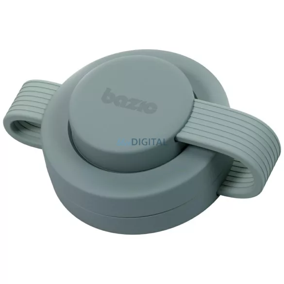 Bazic GoMag Trio 2 3 az 1-ben 15 W-os mágneses vezeték nélküli töltő iPhone/Watch/AirPods készülékekhez, pisztáciaszínű