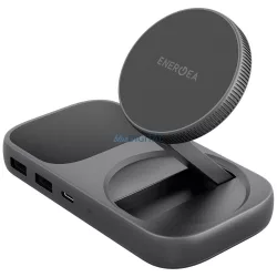   Energea Widock Plus 7-in-1 USB-C 3.1 dokkolóállomás Qi2-vel, grafit színben