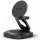 Wireless Charger Energea Alumag GYRO 360 Rotating Qi2.2 25W Foldable gunmetal