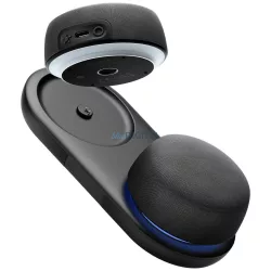   Energea Magaudio Aura Dual Bluetooth Speakers with Docking Station Black
