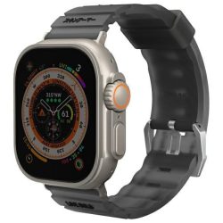   Skinarma Shokku csereszíj Apple Watch 44/45/49mm - füstszürke