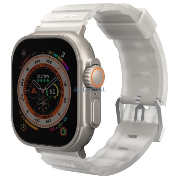 Skinarma Shokku csereszíj Apple Watch 44/45/49mm - fehér