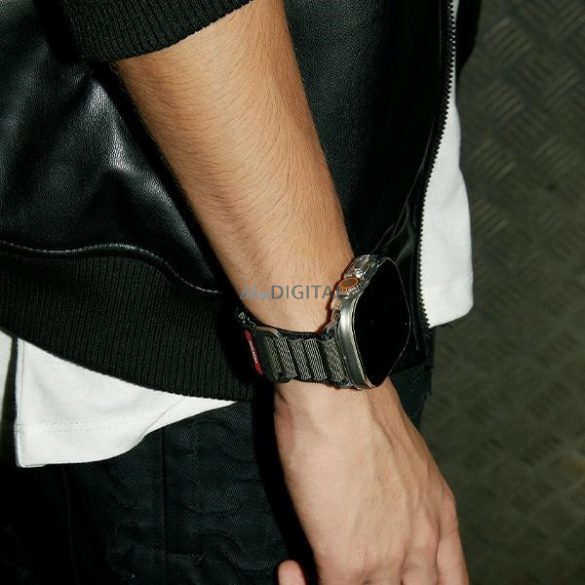 Skinarma Spunk szíj Apple Watch 44 / 45 / 49 mm - fekete