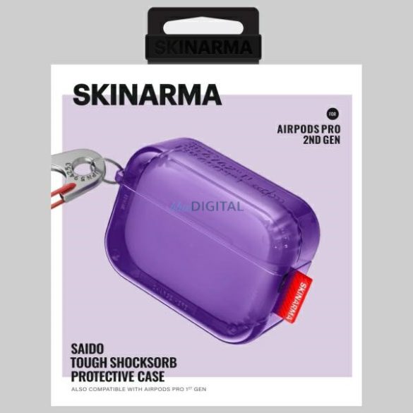 Skinarma Saido tok AirPods Pro 2 - lila