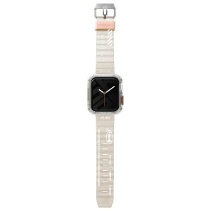 Skinarma Shokku csereszíj Apple Watch 42/44/45mm - bézs