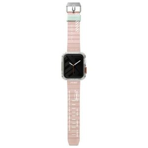 Skinarma Shokku csereszíj Apple Watch 42/44/45mm - halvány rózsaszín
