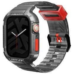   Skinarma Saido tok szíjjal Apple Watch 4/5/6/7/8/9/SE/SE2 (44/45mm) - füstszürke