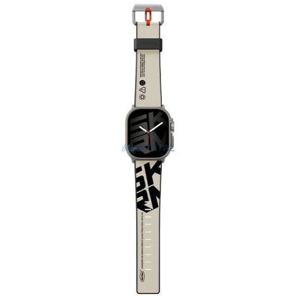 Skinarma Spunk szíj Apple Watch Ultra/Ultra2 (49mm) - elefántcsontfehér