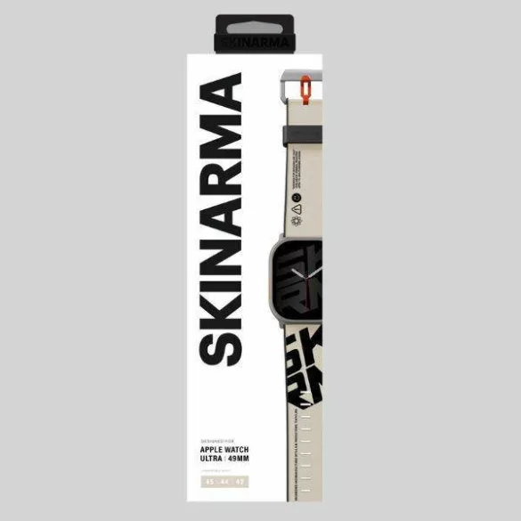 Skinarma Spunk szíj Apple Watch Ultra/Ultra2 (49mm) - elefántcsontfehér
