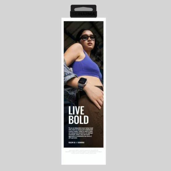 Skinarma Spunk szíj Apple Watch Ultra/Ultra2 (49mm) - elefántcsontfehér