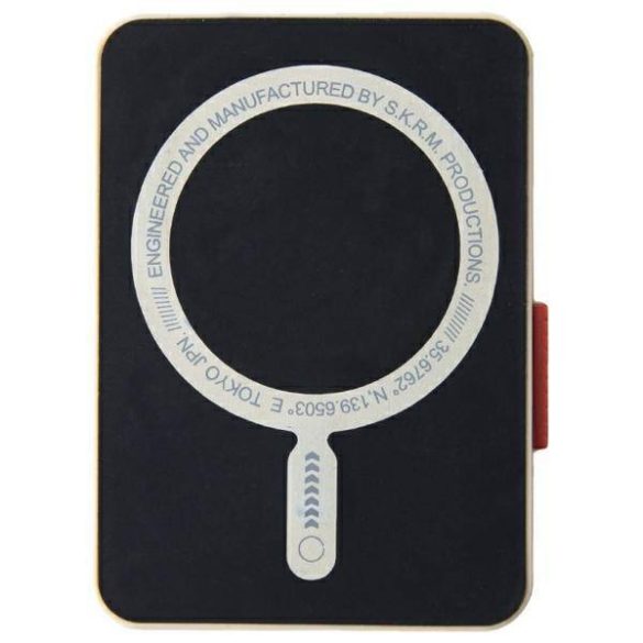 Skinarma Mirage Spunk mágneses kártyatartó kitámasztóval - elefántcsontfehér