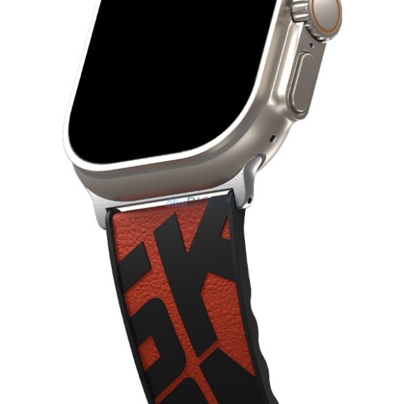 Skinarma Spunk csereszíj Apple Watch 49mm - narancssárga