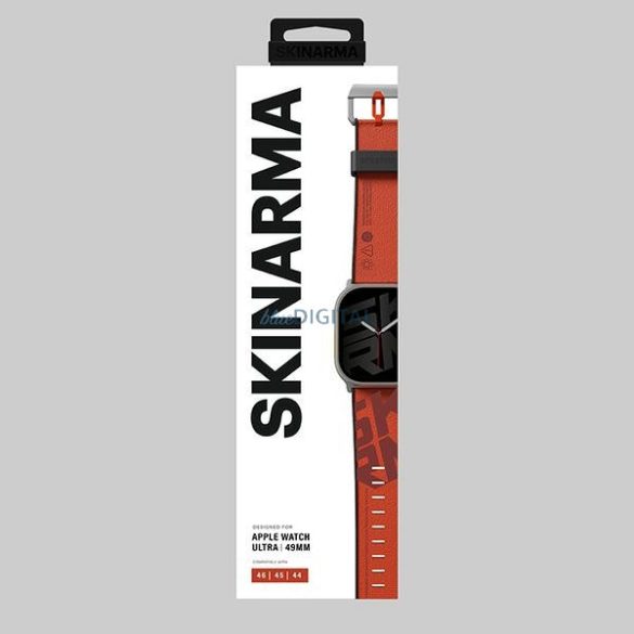 Skinarma Spunk csereszíj Apple Watch 49mm - narancssárga