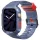 Skinarma Saido tok szíjjal Apple Watch 4/5/6/7/8/9/SE/SE2 (44/45mm) - sötétkék