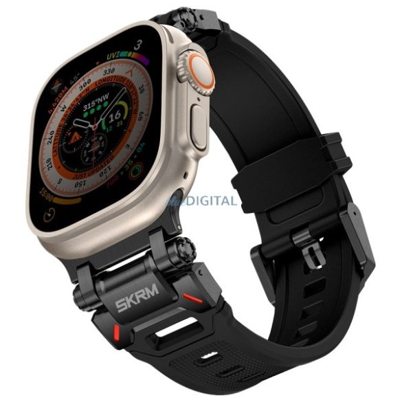 Skinarma Titon szíj Apple Watch Ultra/Ultra2 (49mm) - fekete