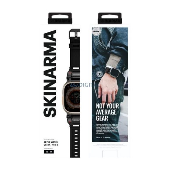 Skinarma Titon szíj Apple Watch Ultra/Ultra2 (49mm) - fekete
