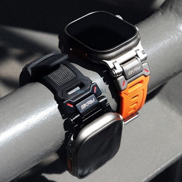Skinarma Titon szíj Apple Watch Ultra/Ultra2 (49mm) - narancssárga