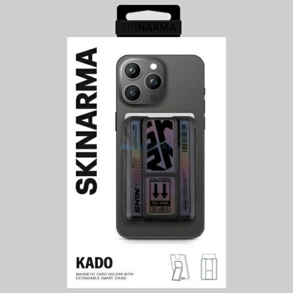 Skinarma Kado Kira Kobai mágneses kártyatartó kitámasztóval - többszínű