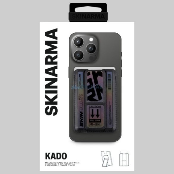 Skinarma Kado Kira Kobai mágneses kártyatartó kitámasztóval - többszínű