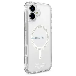   Skinarma Saido tok iPhone 16 Plus 6,7" mágneses töltéssel, zöld (niteglow)