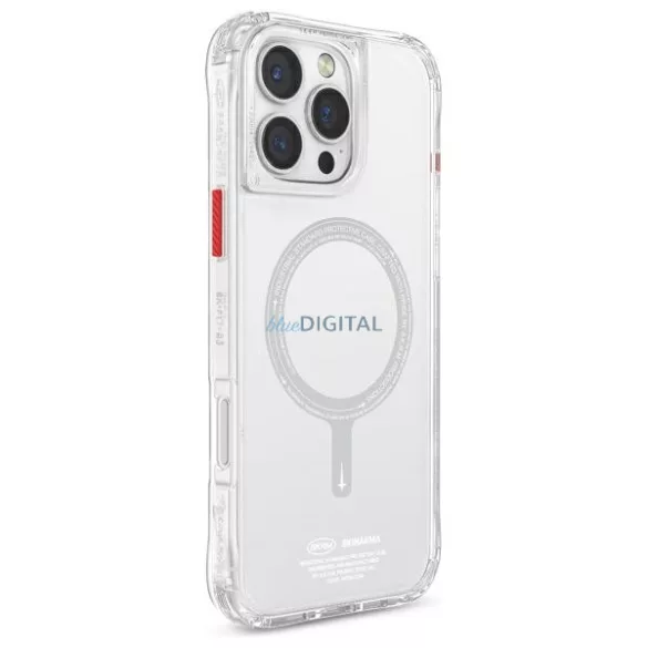 Skinarma Saido iPhone 16 Pro 6,3" mágneses töltésű átlátszó tok