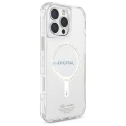   Skinarma Saido tok iPhone 16 Pro 6,3" mágneses töltéssel, zöld (niteglow)