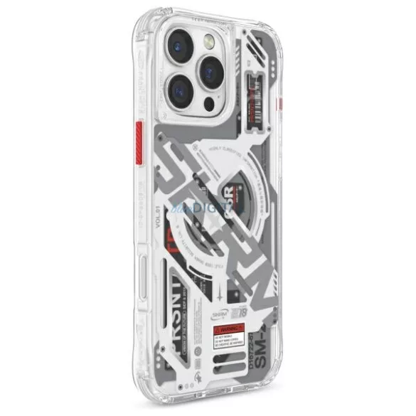 Skinarma Ekho iPhone 16 Pro Max 6,9" mágneses töltésű átlátszó tok