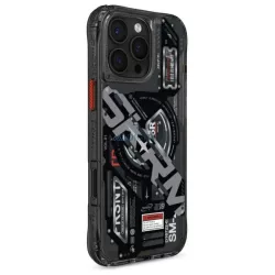   Skinarma Ekho tok iPhone 16 Pro Max 6,9" mágneses töltéshez, fekete