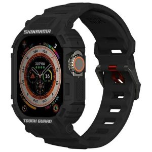 Skinarma Mecha tok szíjjal Apple Watch Ultra/Ultra2 (49mm) - fekete