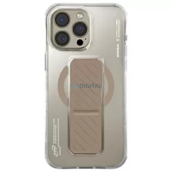   Skinarma Axon tok iPhone 16 Pro Max 6,9" mágneses töltéssel + fogantyús állvánnyal, pezsgőszínű