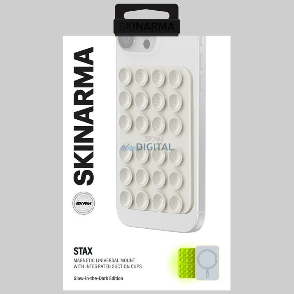 Skinarma Stax MagSafe-kompatibilis asztali tartó - fehér