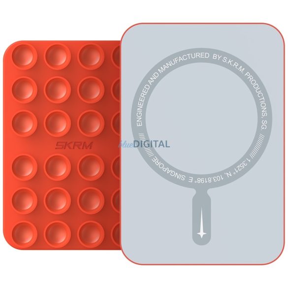 Skinarma Stax MagSafe-kompatibilis asztali tartó - piros