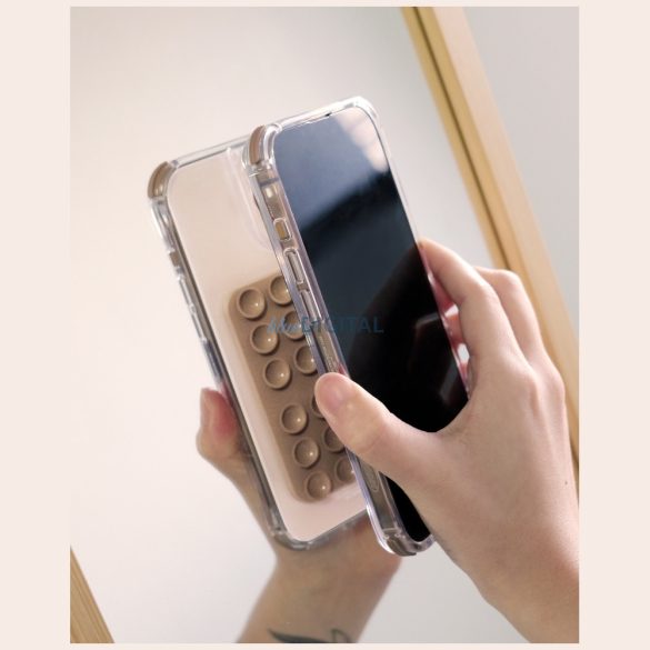 Skinarma Stax MagSafe-kompatibilis asztali tartó - piros