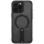 Skinarma Helix tok iPhone 16 Pro Max, mágneses töltéssel és 360°-ban forgatható állvánnyal, fekete