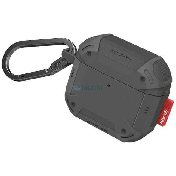 Skinarma Mecha CE tok AirPods 4 - szürke