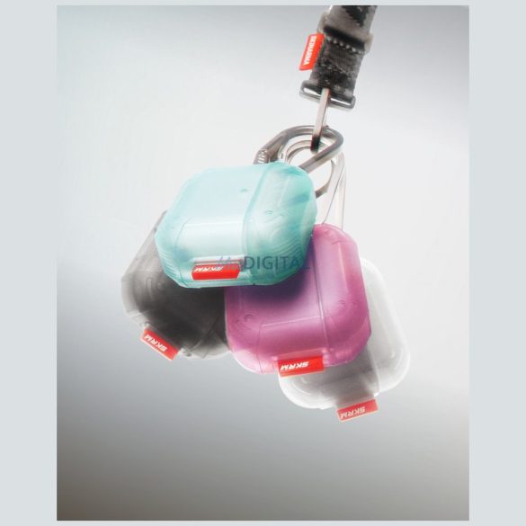 Skinarma Mecha CE tok AirPods 4 - szürke